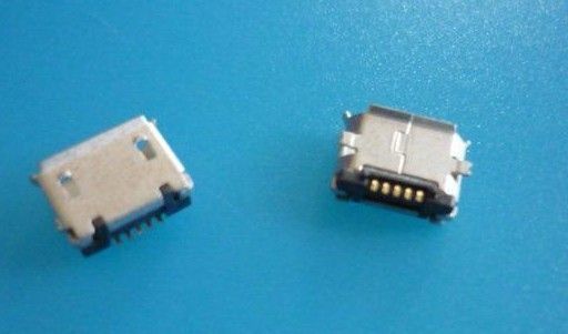 SMT USB Microконектор роз'єм B мама Female 5 pin для заміни паяння 2649 фото