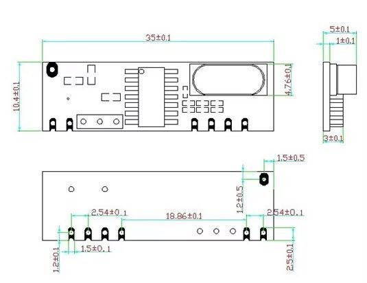 Arduino 433.92 MHz комплект модулей приемника и передатчика STX882 ASK Transmitter + Receiver (+ 2 антенны) 6083 фото