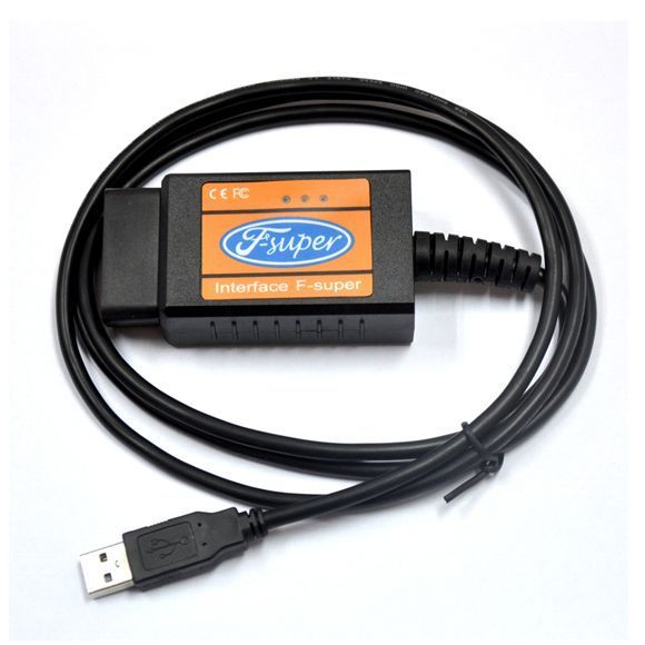 Диагностический адаптер FORD F-Super Formidable Diagnostic Scanner VCM OBD Transit Сканер Scan 1996 по 2009 г. 2391 фото