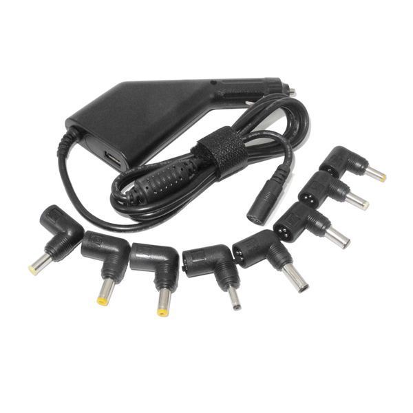Зарядний пристрій 90W 3 pin для ноутбуків (8 перехідників): Hewlett-Packard HP Acer ASUS Lenovo IBM Fujitsu 4667 фото