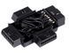Разветвитель OBD2 х 3OBD2, сплиттер OBD2 на 3 разъема 16 Pin, тройник, удлинитель для сканера автомобиля униве 5629 фото 5