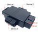 Разветвитель OBD2 х 3OBD2, сплиттер OBD2 на 3 разъема 16 Pin, тройник, удлинитель для сканера автомобиля униве 5629 фото 4