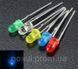 3мм синий LED светодиод 20mA 5170 фото 2