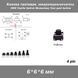 Кнопка тактовая 6*6*6 мм микропереключатель SMD Switch Momentary Tact push button клавиша 4524-2 фото 1