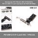 Контролер VIA VT6112L (NEC D720101F1) PCI 2.0 USB 4+1 портовий хаб HUB 480 Mbps 922 фото 1