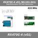 RX470С-4 v01 оновлений бездротовий модуль WL101-341 Superheterodyne Arduino 433 mhz (приймач) 5347 фото 1