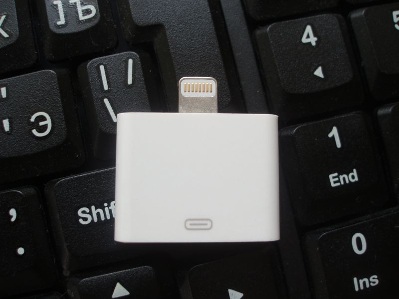 Переходник Apple iPhone iPad c Lightning 8 pin на 30 pin адаптер 2719 фото