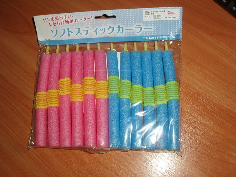 Tico Simple Self-adhesive мягкие бигуди EPE SoftSticks SUPER с липучкой 12 шт волшебные своими руками Professi 2480 фото