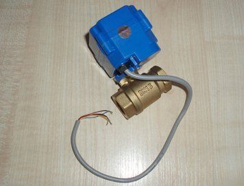 Аквастоп захист від протікання CWX-15N DC12V DN15 CR05 кульовий кран запірний електро магнітний клапан 1/2' 5090 фото