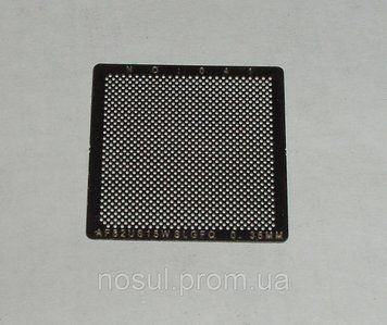 BGA шаблони INTEL No041 0.35 mm AF82US15W SLGFQ трафарети шаблони для реболлу реболінг-набір відновлення пай 4199 фото