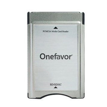 Onefavor PCMCIA SD TF (microSD) кардридер Mercedes Benz mp3 wma aac музика для автозаміну CD DVD чийнджера ме 5033 фото