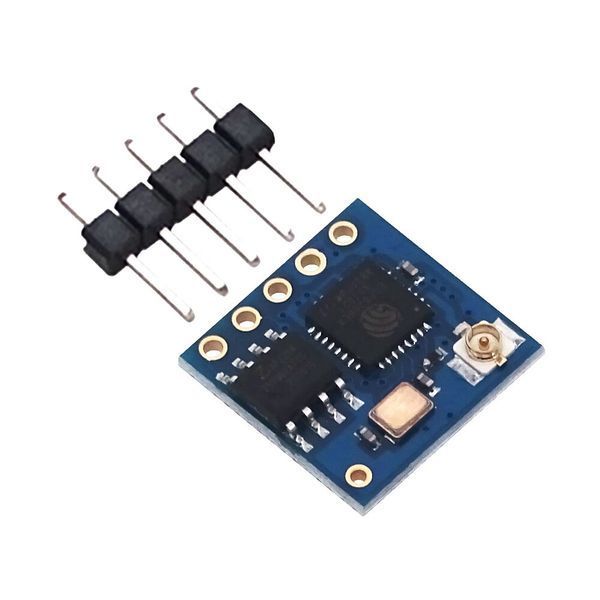 ESP-05 WiFi (802.11 b/g/n) module ESP8266 (32-bit, 512 кБ) serial (поддержка ESP32 IDF) WEP, WPA, WPA2 7319 фото