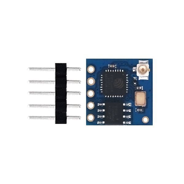 ESP-05 WiFi (802.11 b/g/n) module ESP8266 (32-bit, 512 кБ) serial (поддержка ESP32 IDF) WEP, WPA, WPA2 7319 фото