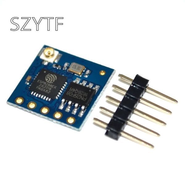 ESP-05 WiFi (802.11 b/g/n) module ESP8266 (32-bit, 512 кБ) serial (поддержка ESP32 IDF) WEP, WPA, WPA2 7319 фото