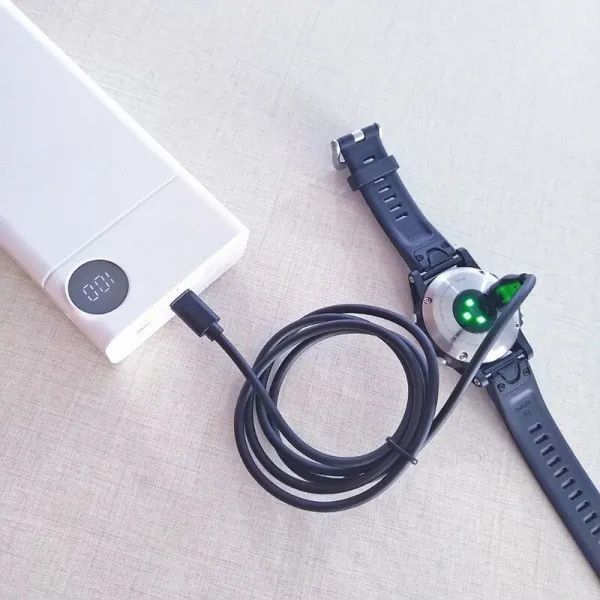 Кабель USB Type-C для заряджання та передачі даних (синхронізації) годинника Garmin з телефоном, комп'ютером або ноутбуком Fenix 6 7378 фото