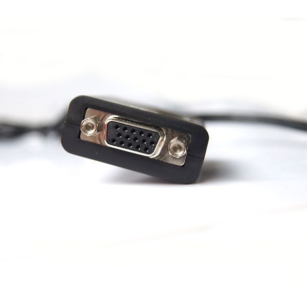 Мини преобразователь конвертер HDMI mini -> VGA (звук, HDCP) без доп.питания Позволит подключить устройства 2412 фото