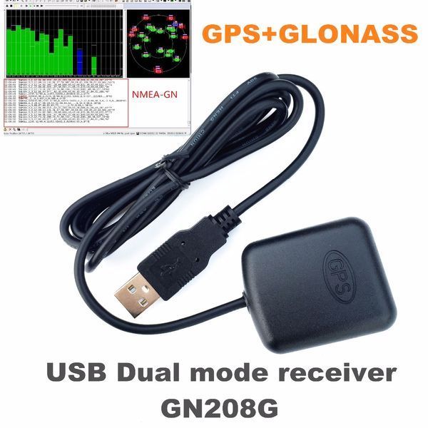 STOTON G-208G GPS-GLONASS-BEIDOU GNSS приймач receiver G- MOUSE 0183NMEA (UBLOX8030 78-Channel) заміна Global 4266 фото