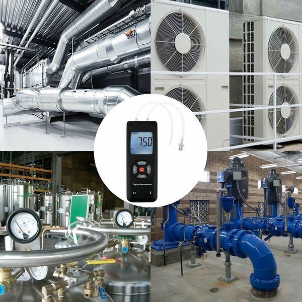 TL-100 дифференциальный манометр LCD Digital Manometer, цифровой измеритель давления воздуха 5463 фото