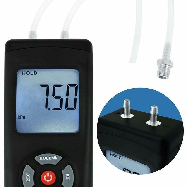 TL-100 дифференциальный манометр LCD Digital Manometer, цифровой измеритель давления воздуха 5463 фото
