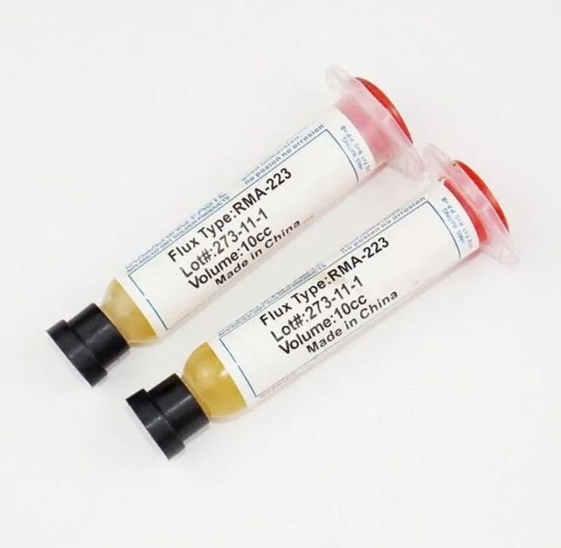 AMTECH Soldering Paste RMA-223 флюс для пайки BGA (10 мл/г/сс) для бессвинцовой пайки BGA PGA PLCC QFP CSP Flux Durable BGA Board SMD PCB Parts Oil Gel Welding&nbsp; Профессиональная флюс-паста Amtech RMA-223 &mdash; ваш надежный помощник в сложной пайке микросхем в 3317 фото