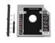 Caddy 12,7 мм замена DVD на HDD (SATA - SATA) алюминий, Адаптер жесткого диска для ноутбука CD DVD-ROM Optibay 0600-2 фото 7