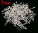 3мм белый LED светодиод 20mA 5191 фото 2