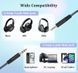 Кабель 3.5 тато 3 pin (stereo) &mdash; 2.5 тато 3 pin (stereo) &mdash; 1,2 м- JBL AKG BOSE QC25 QC35 SoundTruelink OE2OE2I Gaming Cable Audio Cord Extension 4638-2 фото 8