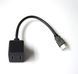 Сплітер HDMI тато 1х вхід male мама 2х вихід female (1 in -> 2 out) adapter HDTV splitter dual 0985 фото 4