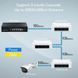 AT13F DIN PoE 4 port HUB 44...57 V (30W) 10/100 Мбіт/с IEEE 802.3 af/at хаб подовжувач спліттер репітер 10100 Mb (4 порт RJ45) пла 7478 фото 7