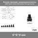 Кнопка тактовая 6*6*8 мм микропереключатель SMD Switch Momentary Tact push button клавиша 4524-3 фото 1