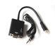 Мини преобразователь конвертер HDMI mini -> VGA (звук, HDCP) без доп.питания Позволит подключить устройства 2412 фото 2