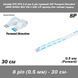 Шлейф FFC FPC 0.5 мм 8 pin (прямий) 30 см ZIF Forward Direction AWM 20624 60V VW-1 80C LIF дріт flex 5415-4 фото 1