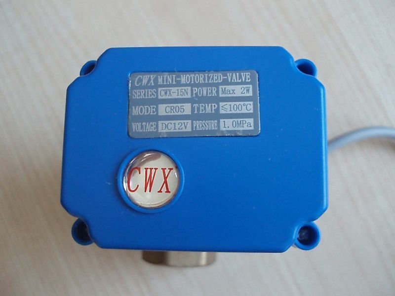 Аквастоп защита от протечек CWX-15N DC12V DN15 CR05 шаровый кран запорный электро магнитный клапан 1/2' 5090 фото