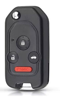 Корпус брелка з викидним жалом і кнопками ДК (3 кнопки + Panic) для Honda Accord CRV Pilot Civic 2007...2013 8046-2 фото