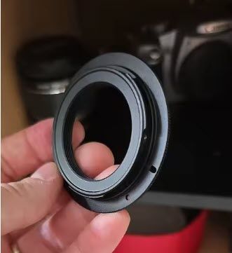 Canon L39/M39 EF адаптер переходник (ЕФ) переходное кольцо для объективов на камеры Canon EF&nbsp; 5519-2 фото