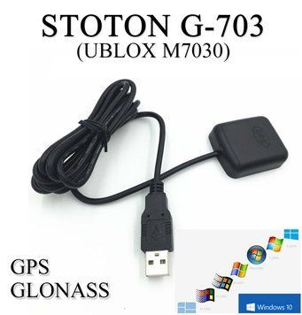 G-703 STOTON - USB приемник GPS GLONASS (UBLOX M7030) SasPlanet OziExplorer морская,сухопутная, авиационная на 6536 фото