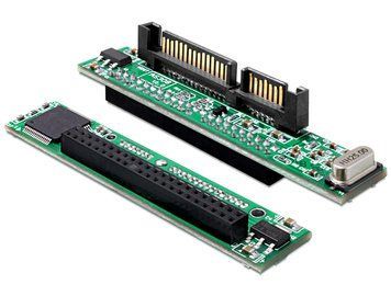 Адаптер 2.5 IDE (44 pin мама) - SATA папа ВЕРТИКАЛЬНЫЙ JM20330 HDD замена ноутбук жесткий диск converter конве 545 фото