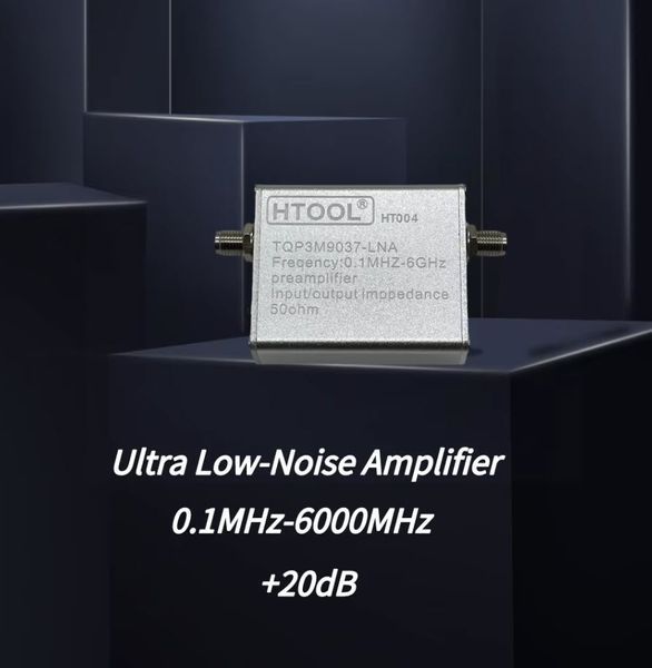 Усилитель HT004 TQP3M9037 LNA 20dB 0.1MHz-6GHz USB Type-C в металлическом корпусе VHF UHF RF в мет.корпусе Low Noise Amplifier High Gain Amplifier for Shortwave FM Radio RF Power Preamplifier Версия НТ004 - без встроенной АКБ. Предназначен для усиления сл 8083 фото