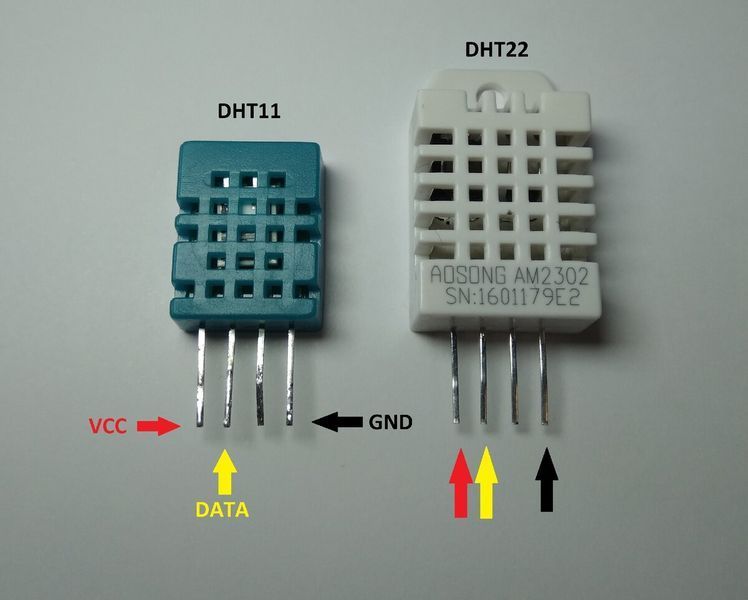 DHT22 датчик температуры и влажности (AM2302 replace SHT11) гигрометр 3582 фото