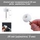 Dremel круг полировальный фетр 25 мм (1 шт) держатель 3 мм 7475 фото 1
