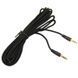 Кабель 3.5 папа(stereo)- 3.5 папа(stereo) 3 pin (3 м) удлинитель разъема jack mini мини джек стерео аудио 3 pi 916 фото 2