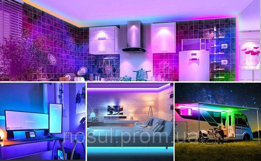 SP608E музичний контролер із пультом ДК для LED освітлення 4-канальний (для адресних стрічок і панелей WS2811, 6508 фото