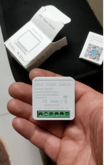 Tuya AP-SMT-Breaker01-1CH мініреле вимикач розумна розетка 16A Wi-Fi (802.11 b/g/n) Smart Socket Smart Plug 7988 фото