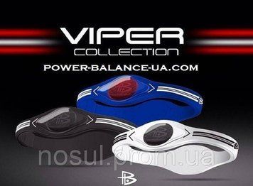 POWER BALANCE VIPER COLLECTION браслет энергетический (белый, черный, синий) S, M, L 211899016 фото