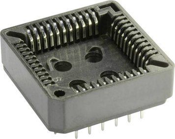PLCC52 сокет панелька ІС слот під встановлення паяння DIP socket 5338 фото