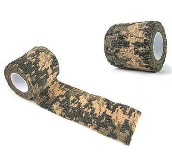 Лента камуфляжная ACU CAMOUFLAGE эластичная для камуфлирования оружия, оптики 3577 фото