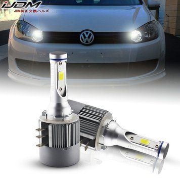 IJDM Світлодіодні LED-лампи головного світла H15 72 Watt 2350LM 6500 К Cree COB DRL Canbus 12V DC (NI5-CSP) Audi 5881 фото