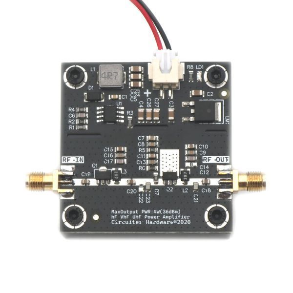 Усилитель SBB5089&nbsp;WSR RF 4W 36DB 0.5...1000 MHz (HF VHF UHF) SMA female (без штыря) 433-868-915 MHz power Ampl 7753 фото
