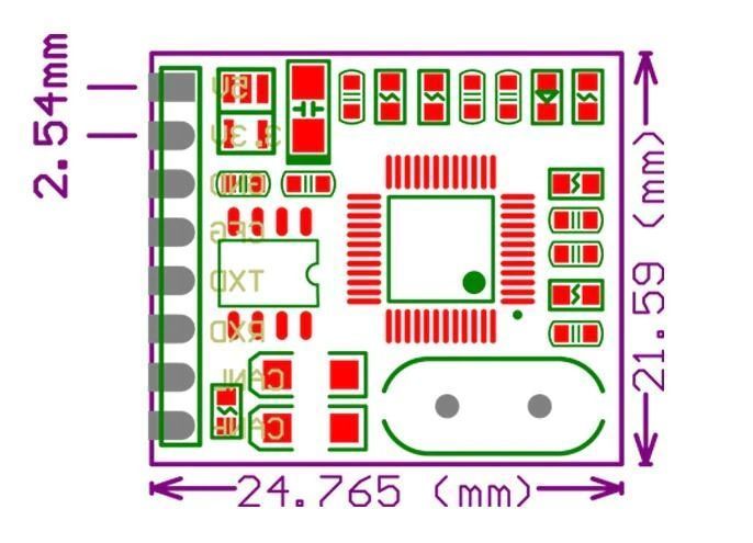 STM32F103C8 TTL Serial CAN (VP230) ModBus конвертер перетворювач інтерфейсів (Converter Module 3.3V-5V) 5394 фото