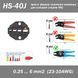 HS-40J прес для кліщів HS jaw (6 мм) 0.25-6 mm2 23-10AWG кримпер обтискання наконечників опресування 8236 фото 1